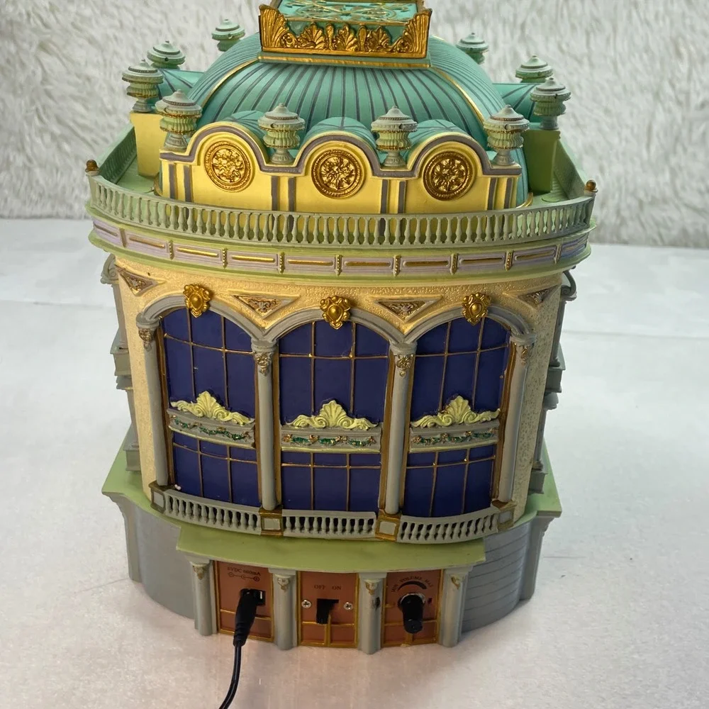 Mr Christmas Nutcracker Ballet Animated Musical Theater Opera House with Adapter